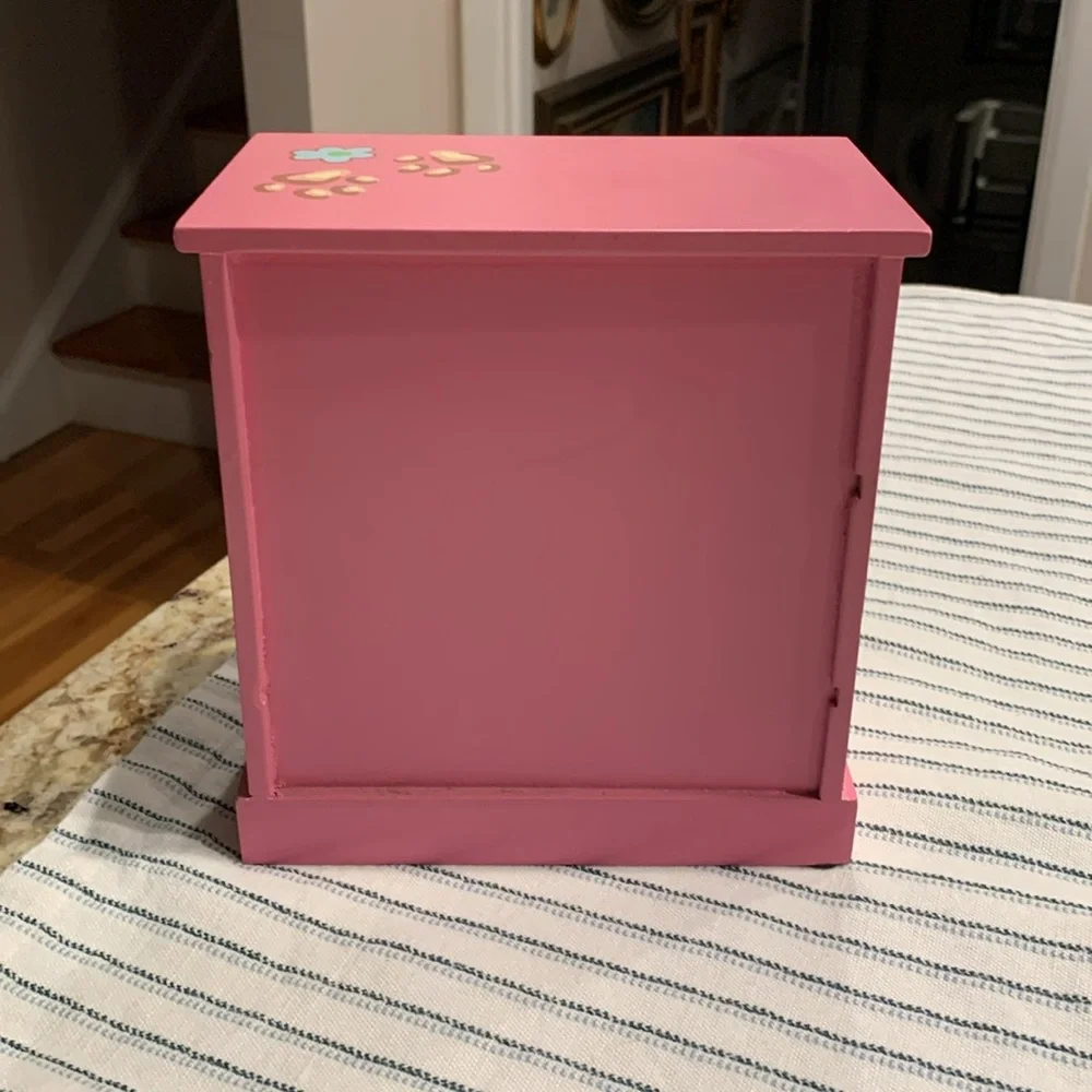 Pink Cat design Jewelry Box